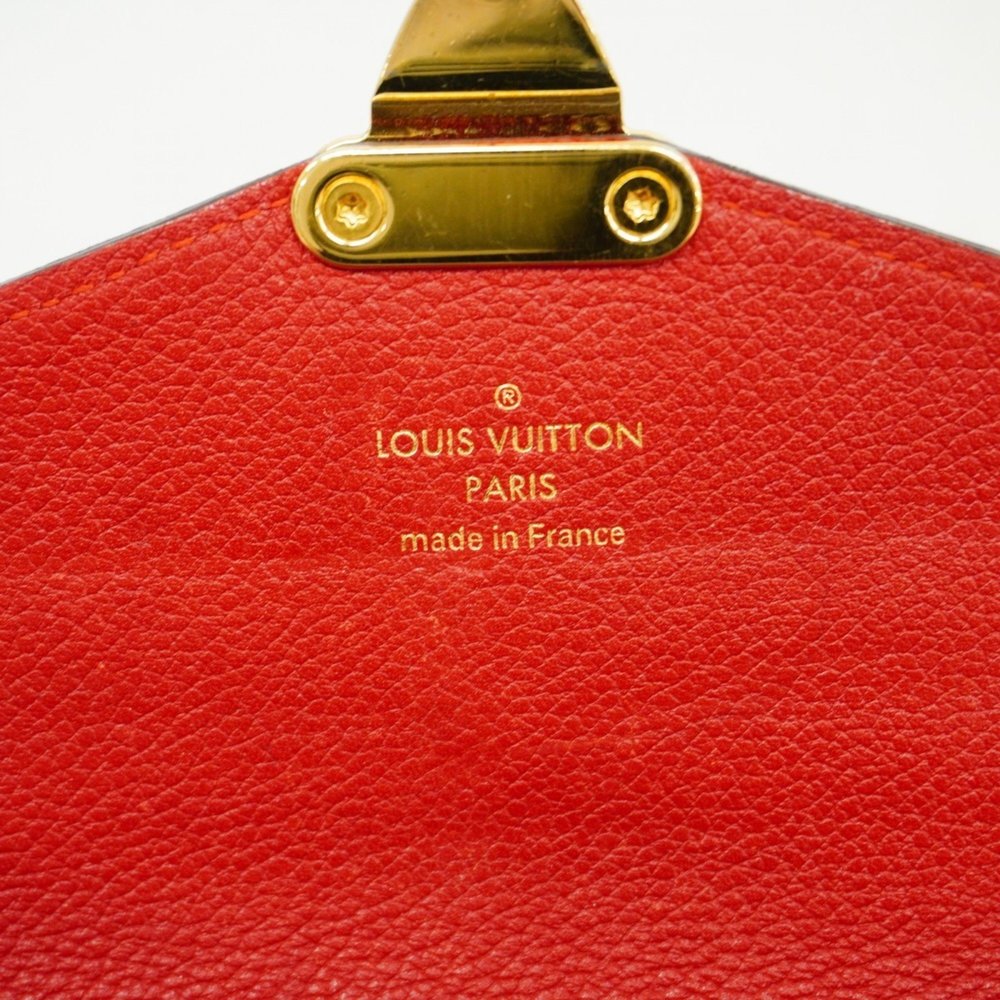 Louis Vuitton Long Wallet Monogram Portefeuille Pallas M58414 Brown Cerise La... - Picture 4 of 15